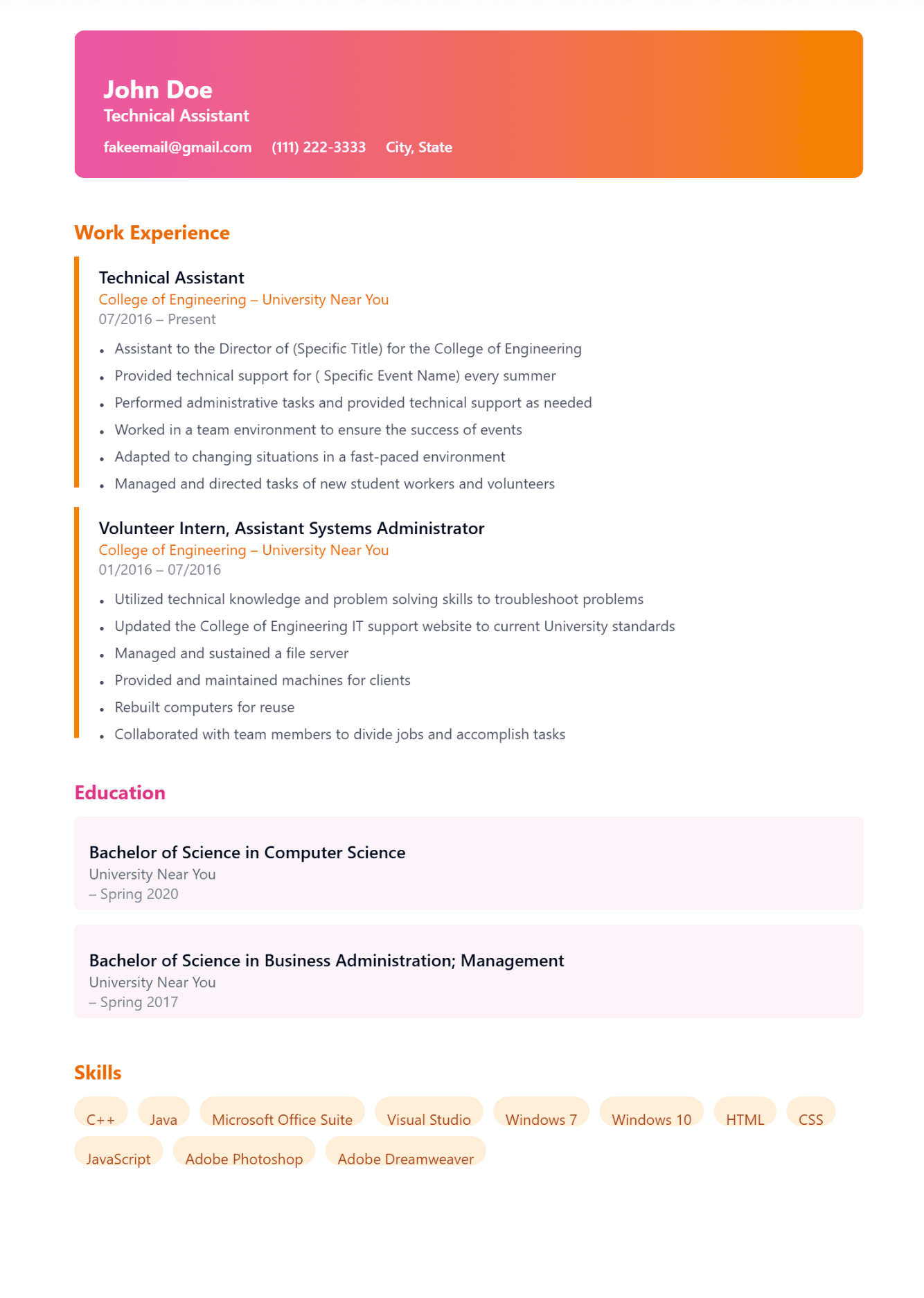 Marketing Manager resume example using Creative template — Marketing industry ATS-friendly layout