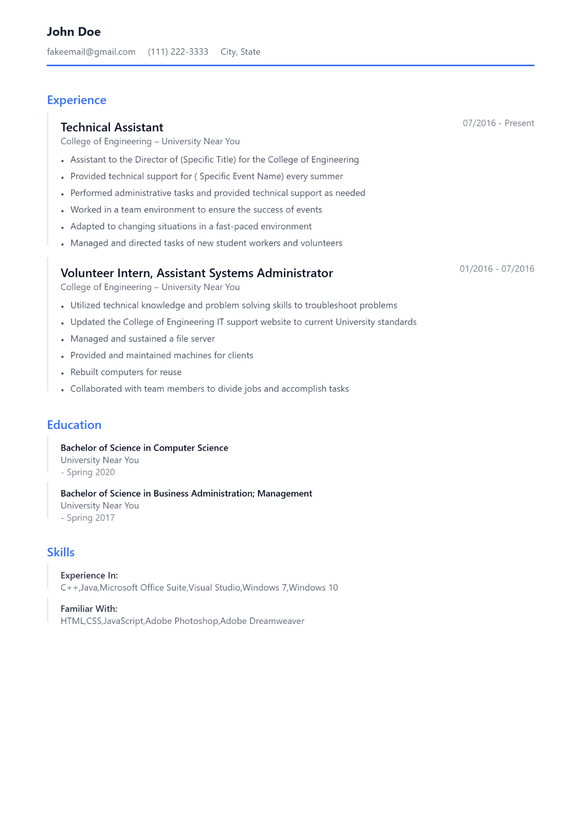 Product Manager resume example using Modern template — Technology industry ATS-friendly layout